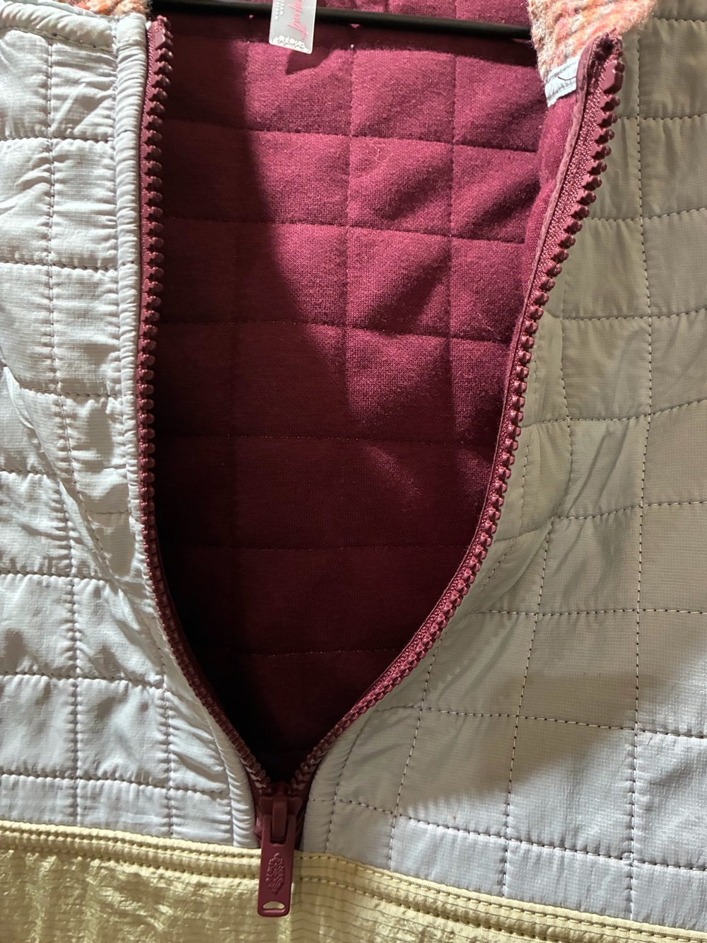 FP Movement To The Peak Quarter Zip Hoodie NWT S PTP 26 L 26 - Picture 11 of 11